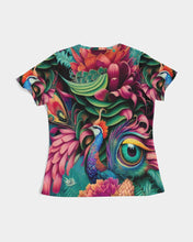 Load image into Gallery viewer, Aaziri Alora Peacock - Graphic Tee