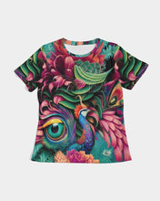 Load image into Gallery viewer, Aaziri Alora Peacock - Graphic Tee