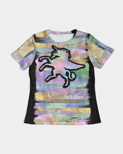 Unicorn Brush Stroke - Graphic Tee