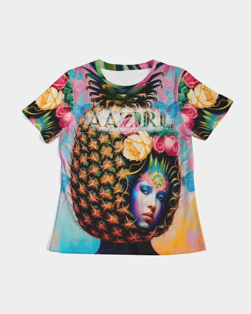 Pineapple Floral Dream - Graphic Tee