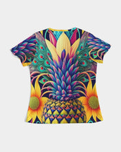 Load image into Gallery viewer, Pineapple Floral Garden - Graphic Tee